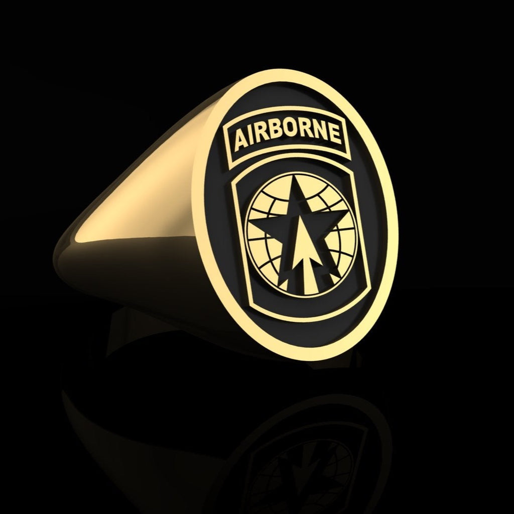 16th Military Police BDE ring - gold