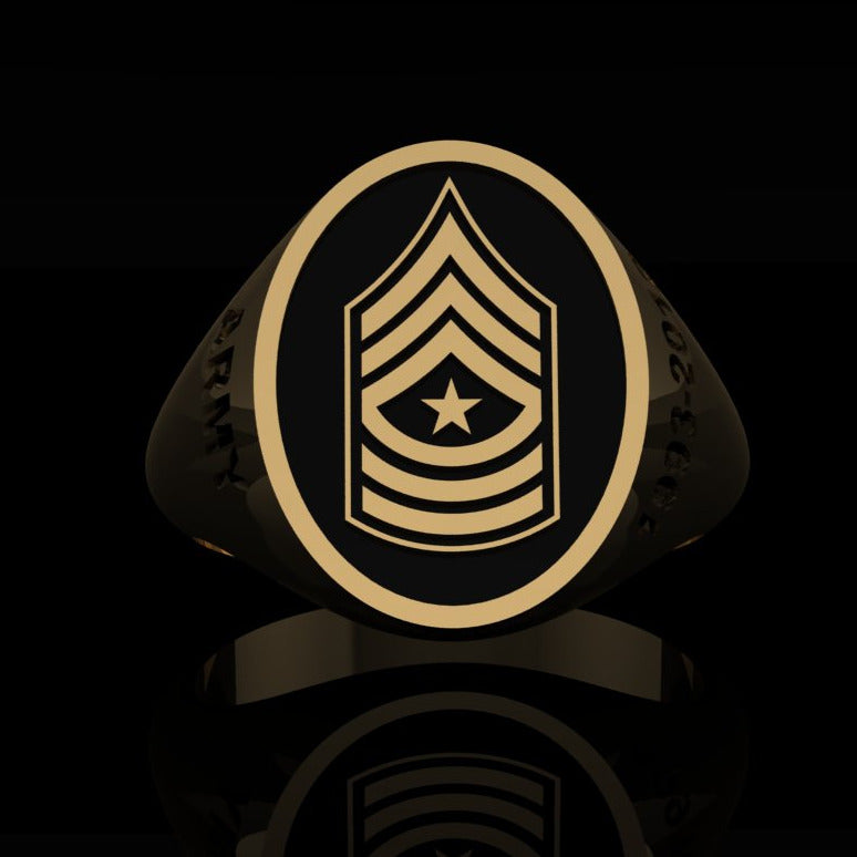 Army SGT MAJOR ring