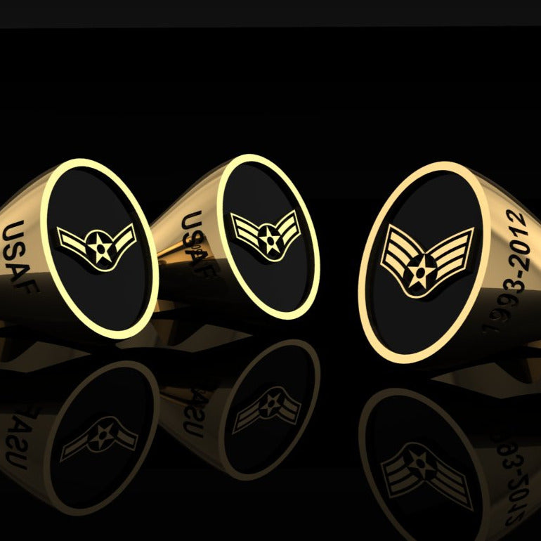USAF Gold Rings