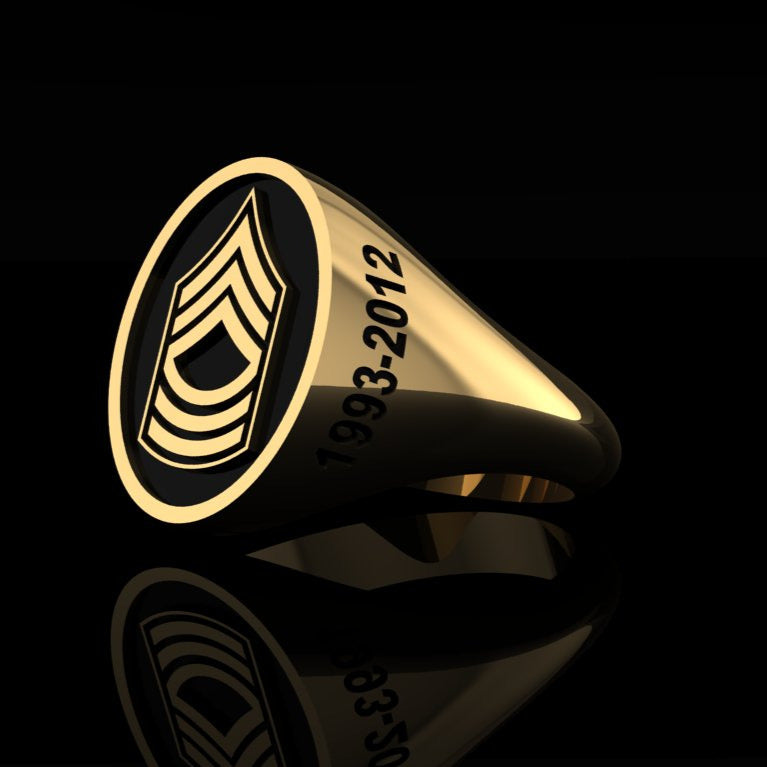 Army Master Sgt Ring