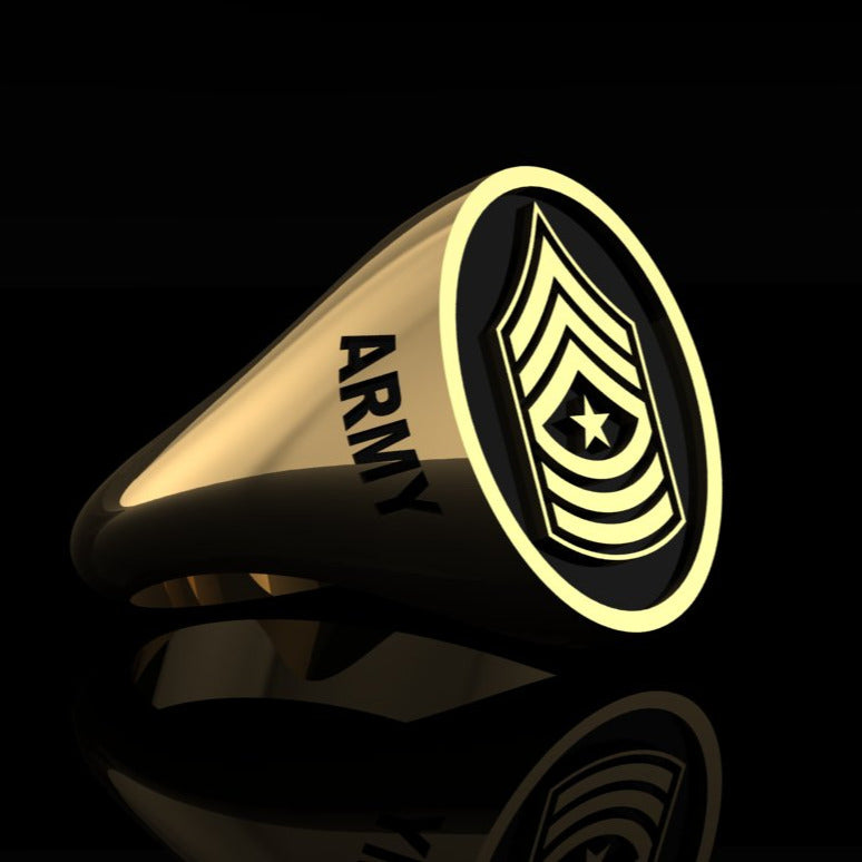 Army Sgt Major Ring 
