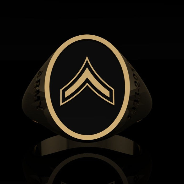 US Army Ring Private - gold