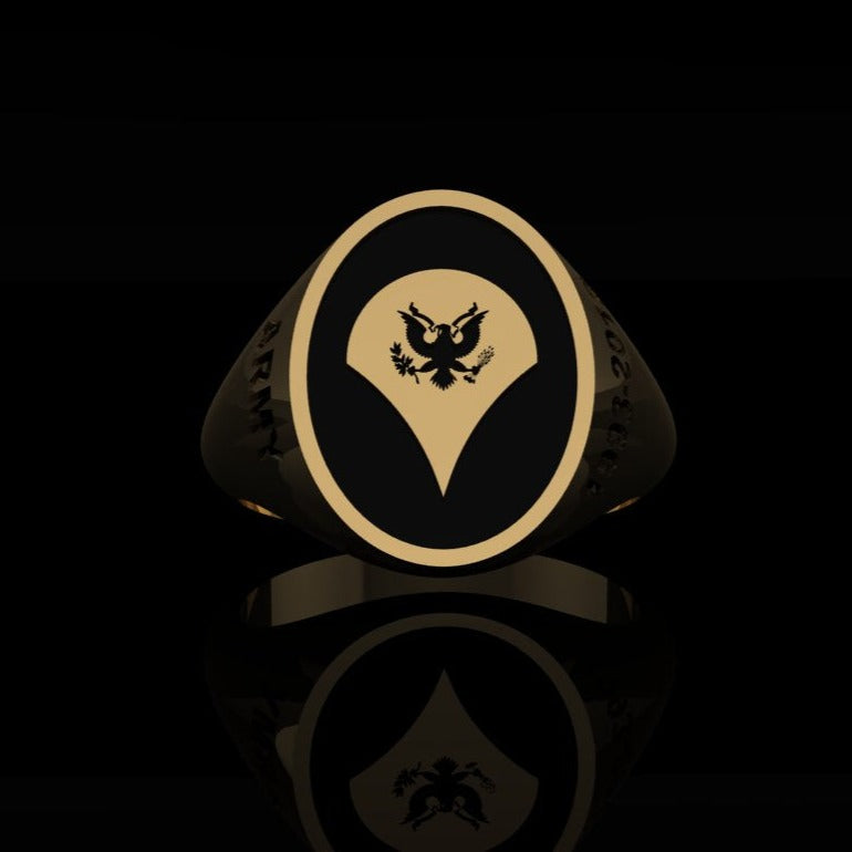 ARMY Ring Specialist-E4 - gold
