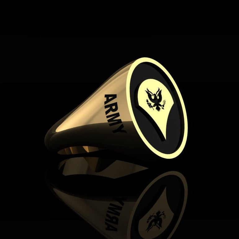 ARMY Ring Specialist-E4 - gold