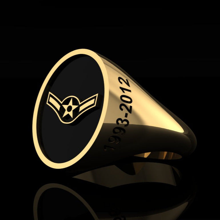 USAF Airman Gold Ring