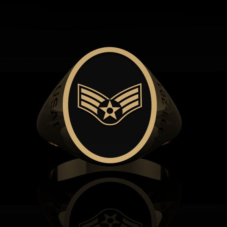 USAF Senior Airman  Ring Gold