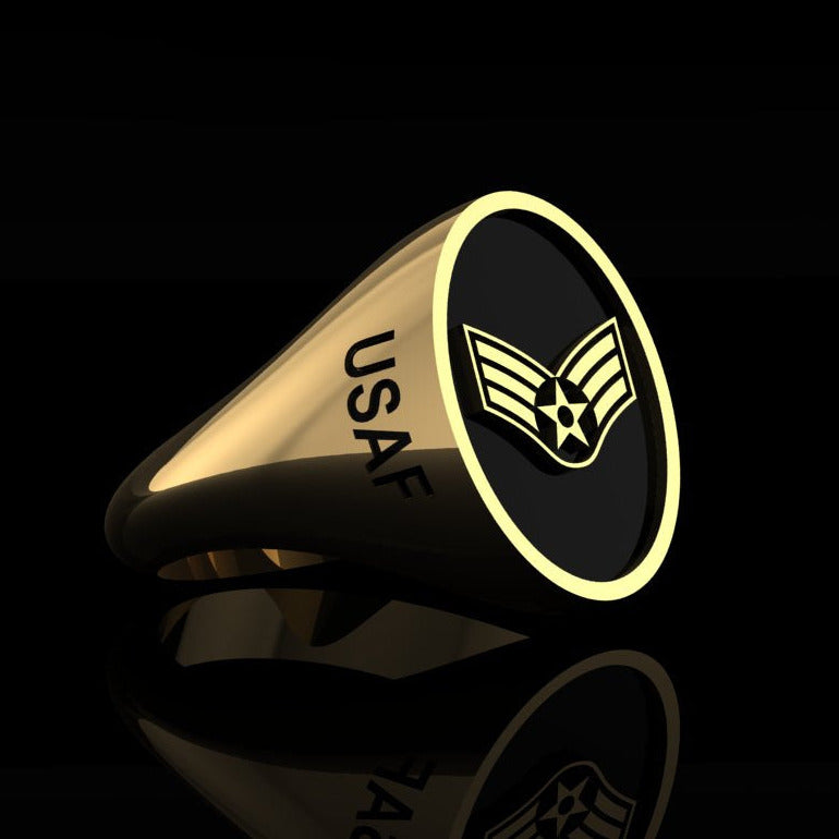 USAF Senior Airman  Ring Gold