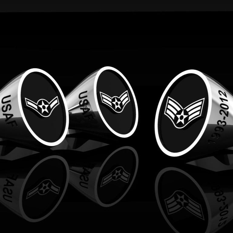 USAF Silver Rings