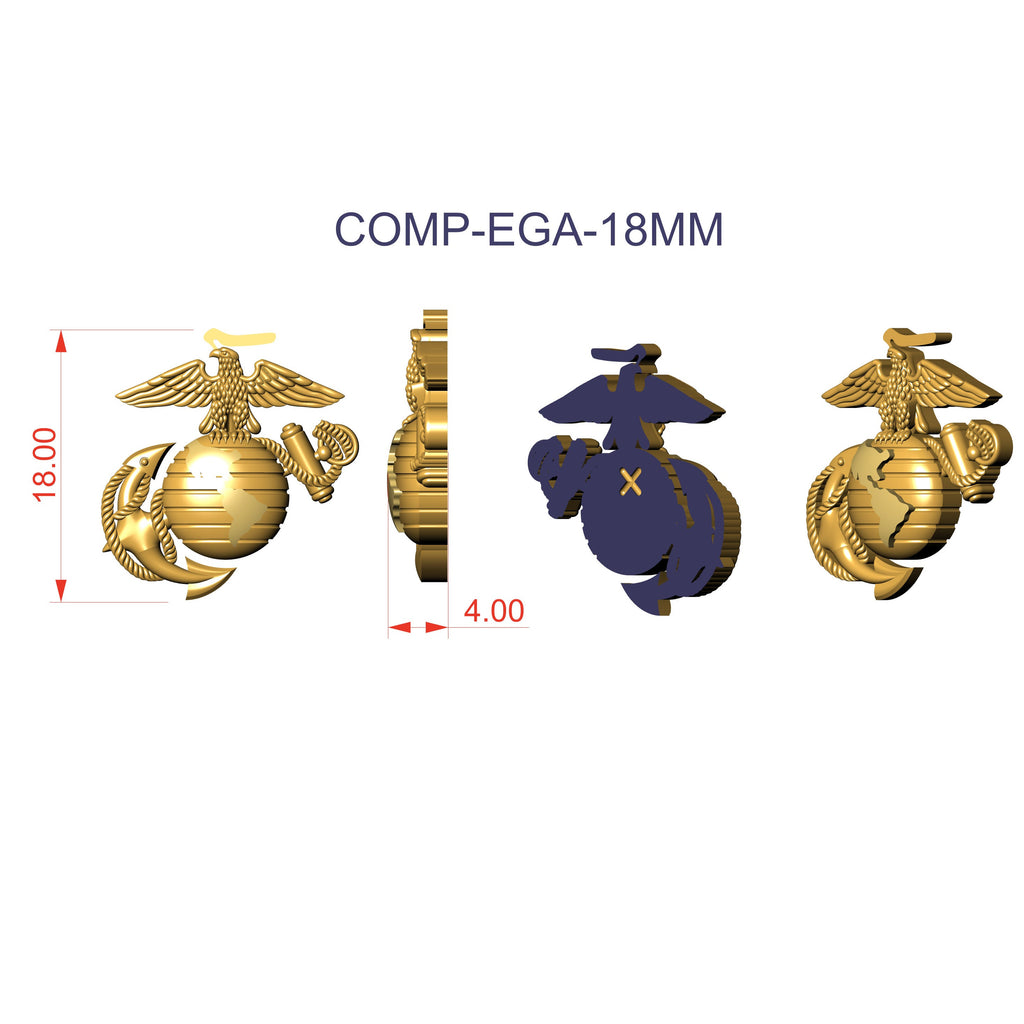 USMC Lapel Pin