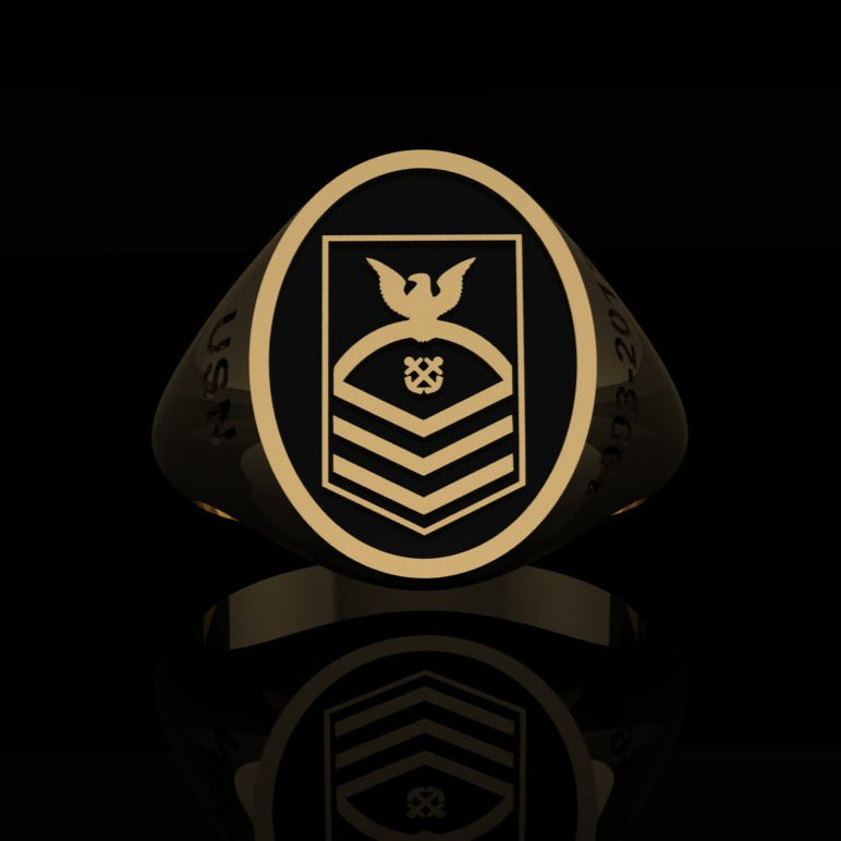 Navy Chief Petty Officer  RIng - gold