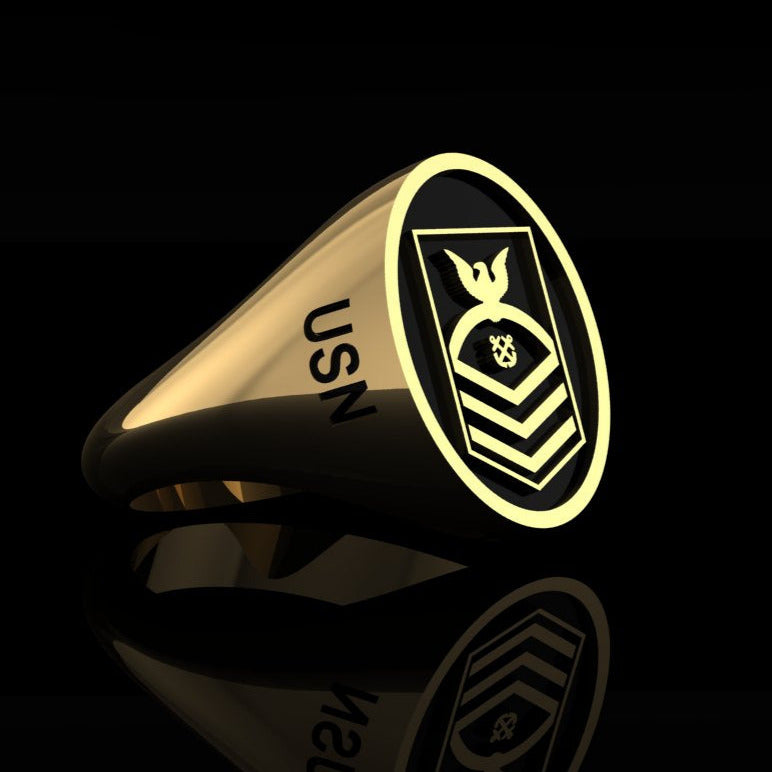 Navy Chief Petty Officer  RIng - Gold