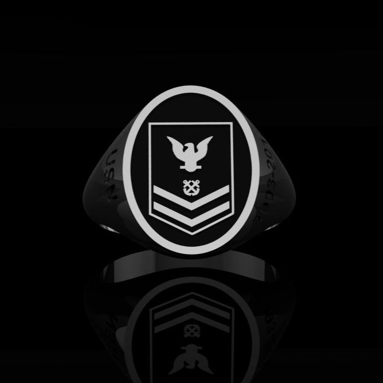 Navy Petty Officer 2nd Class RInf - Silver