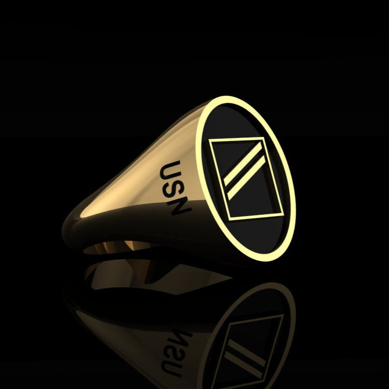 Navy Seaman Apprentace Ring - Gold