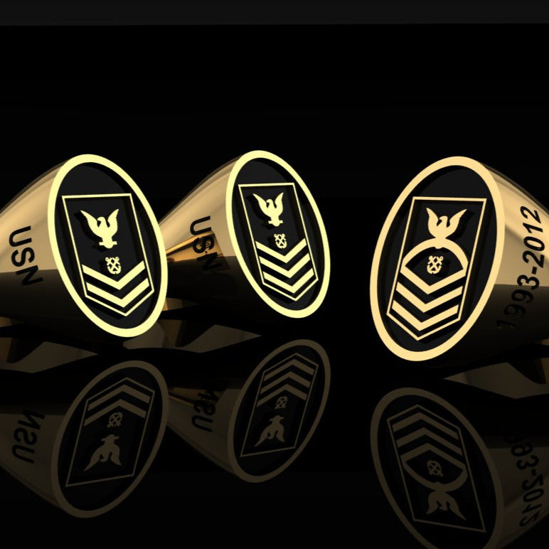 Navy Rings gold