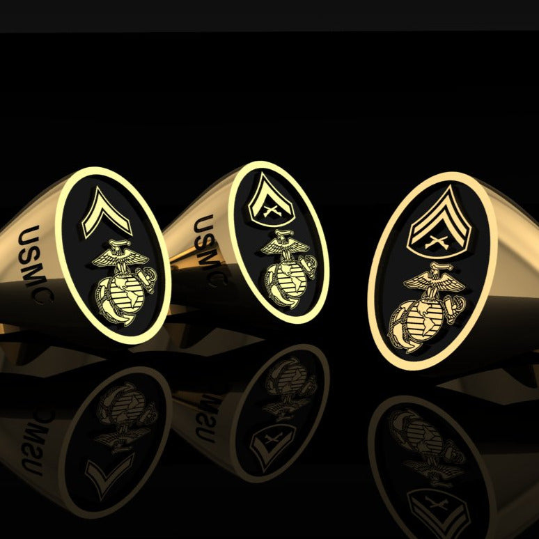 USMC Rings gold