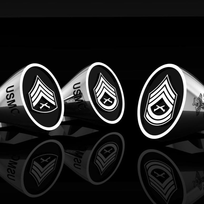 USMC Silver Rings 