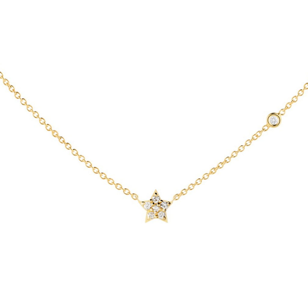 Diamond Star Necklace