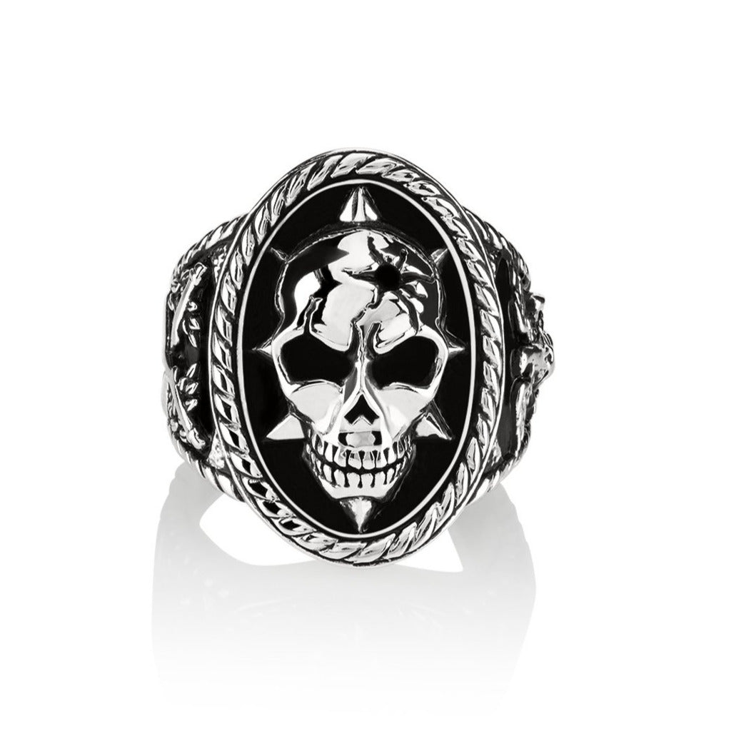 Expert Headshot Skull Ring