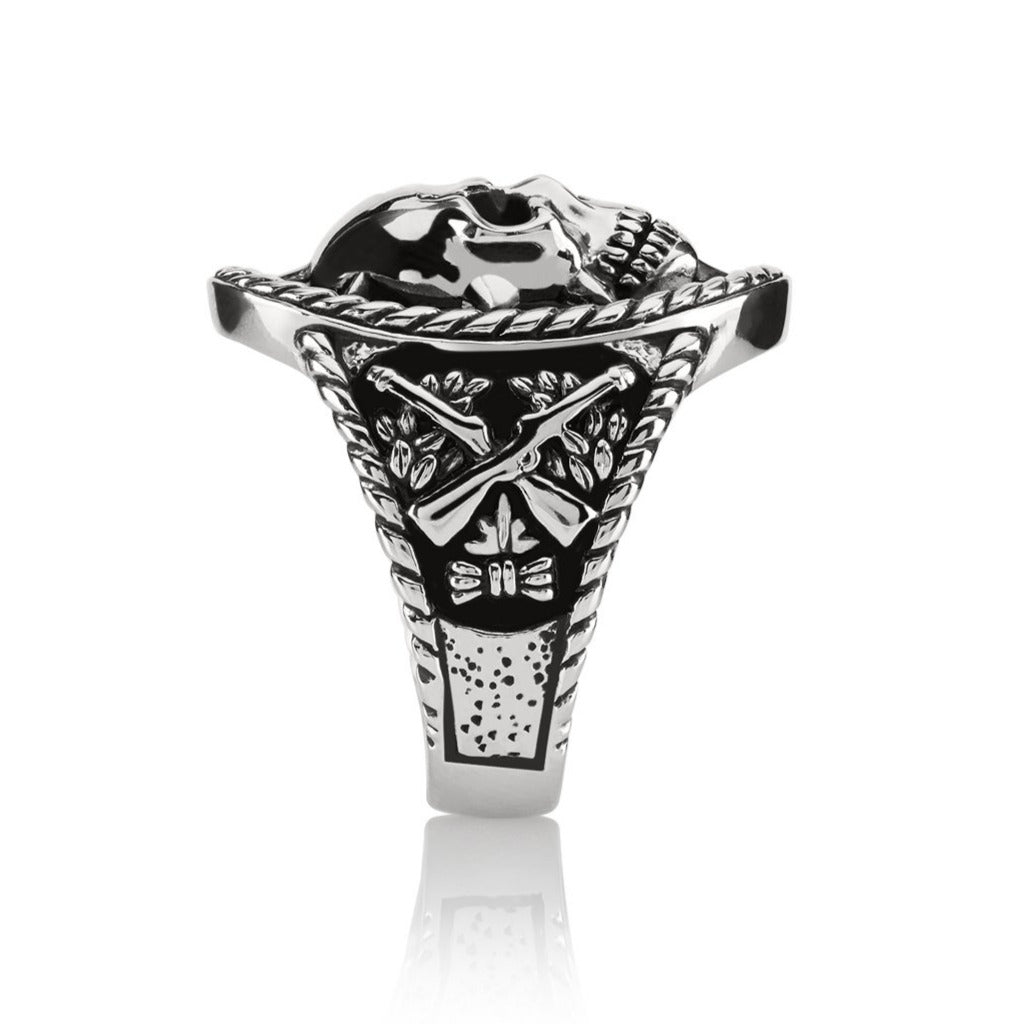 Expert Headshot Skull Ring