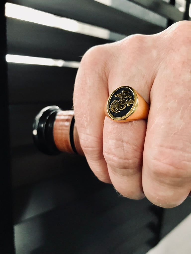 Marine Corps Signet Ring