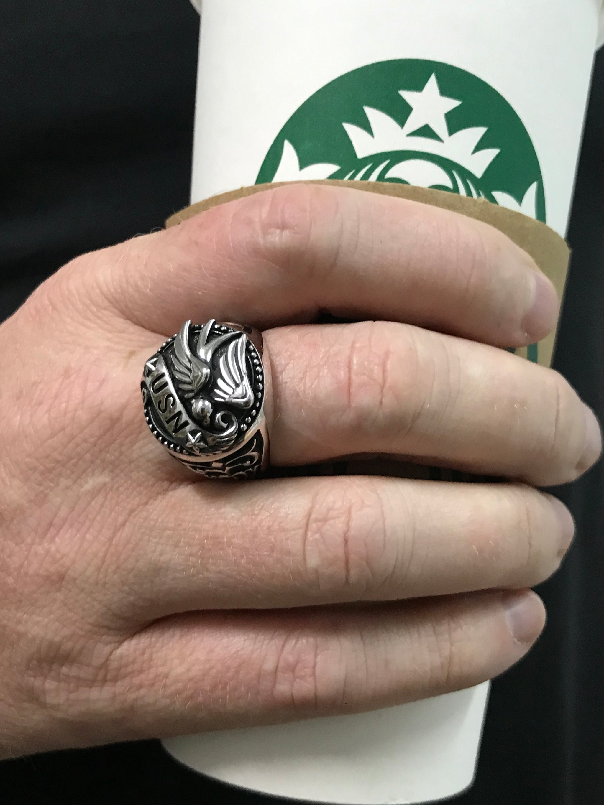 Vintage Navy Ring – The Jewelry Republic