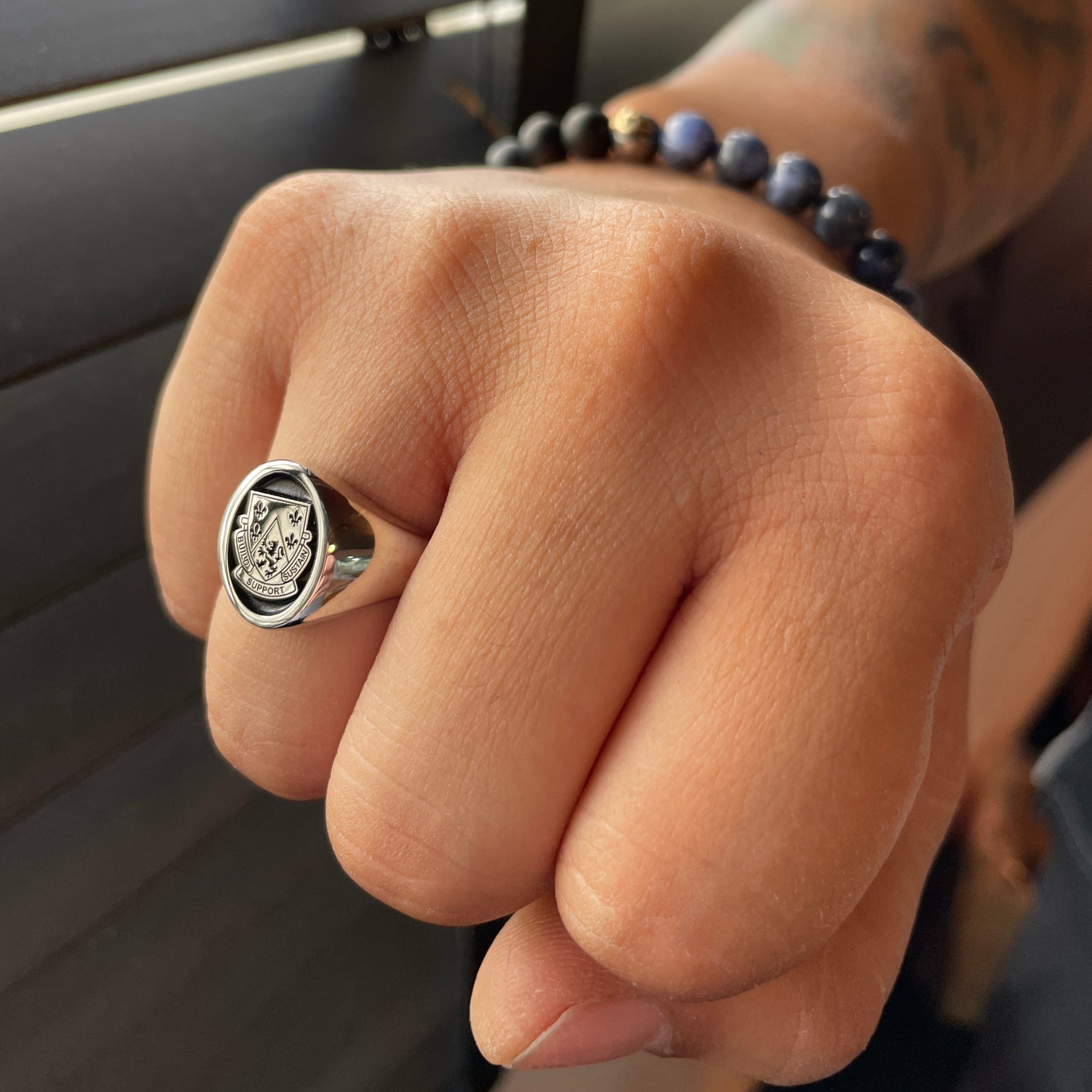 249th Engineers Signet Ring The Jewelry Republic