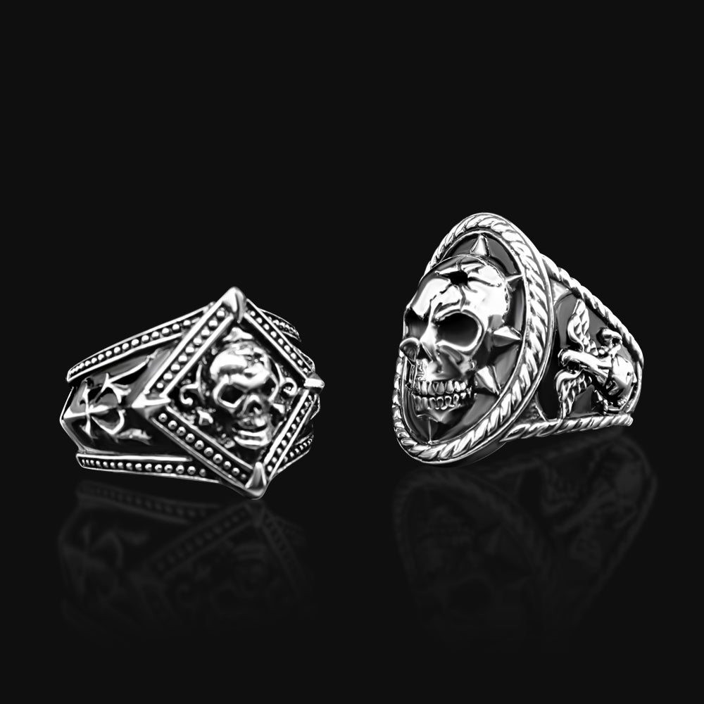 Assasin Rings Headshot - 4 Point Assassin Ring – The Jewelry Republic