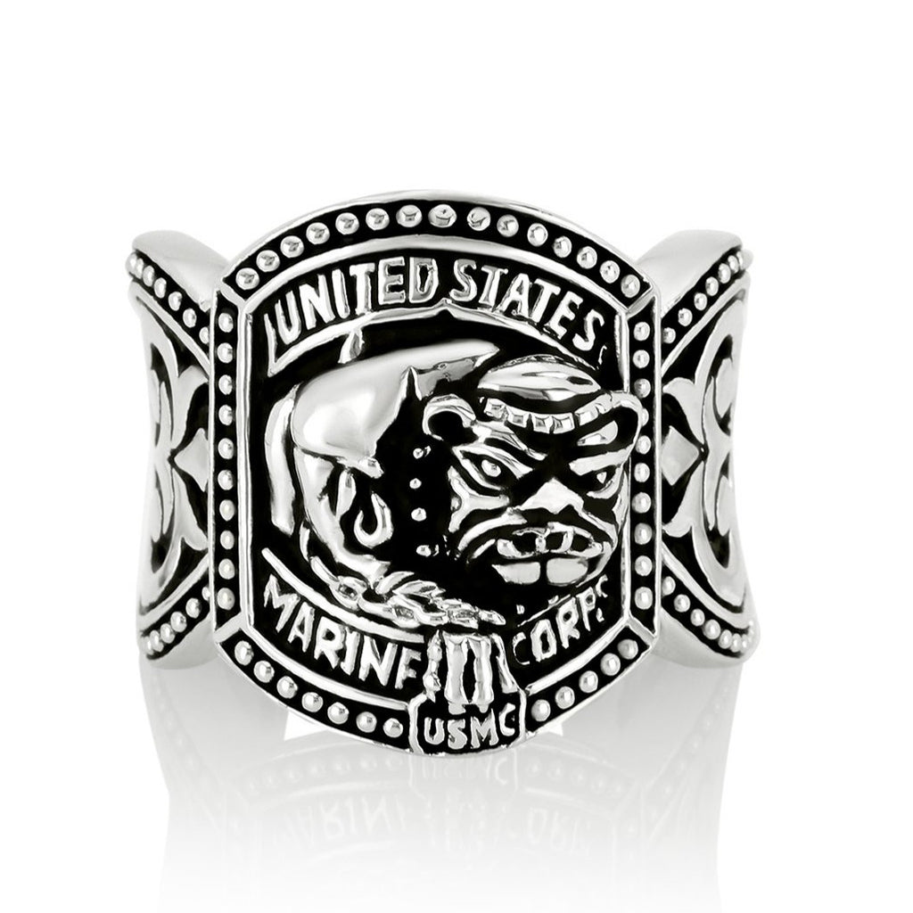 Marine Devil Dog Ring