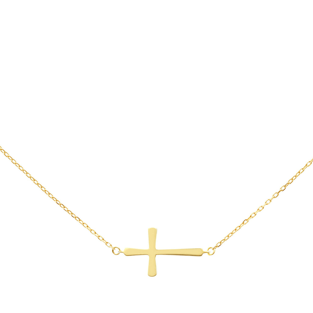Inline Gold Cross