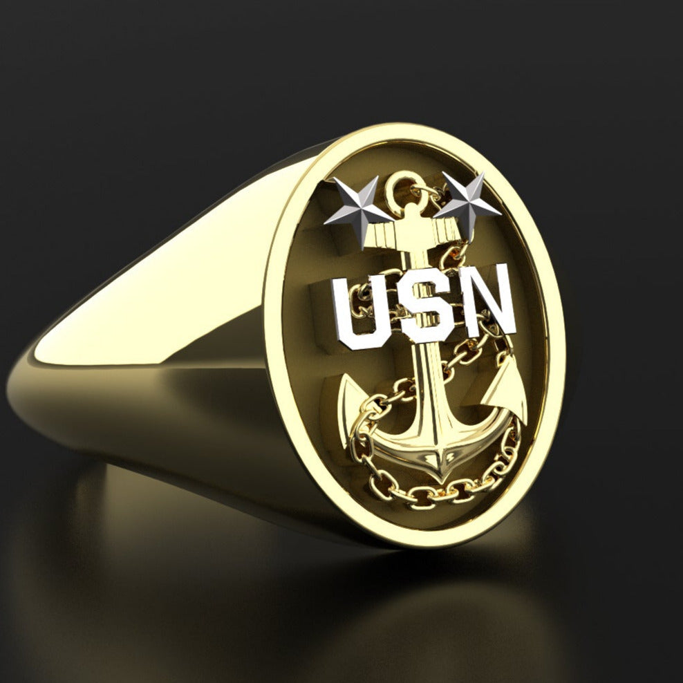 US Navy Master Chief Petty Officer - Gold